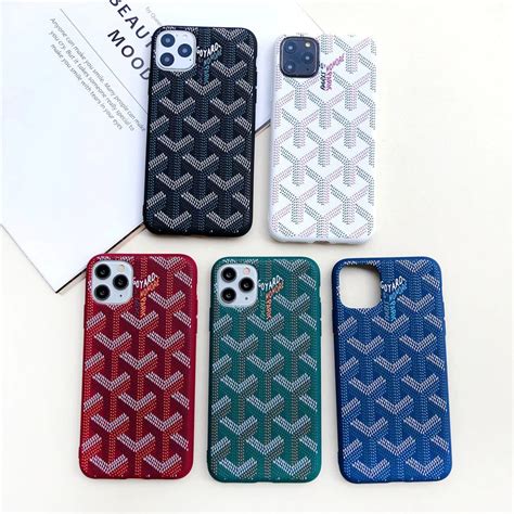 goyard custom phone case|authentic Goyard iphone case.